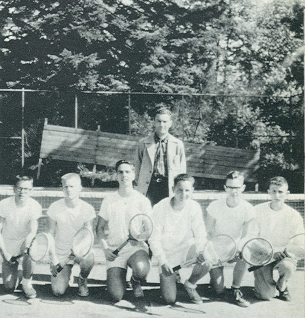 1957 boys' tennis team 